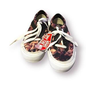 Vans Ultra Cush Mushroom Caps Women’s Size 5.5 Sneaker Skate Shoes Tie Dye/Black